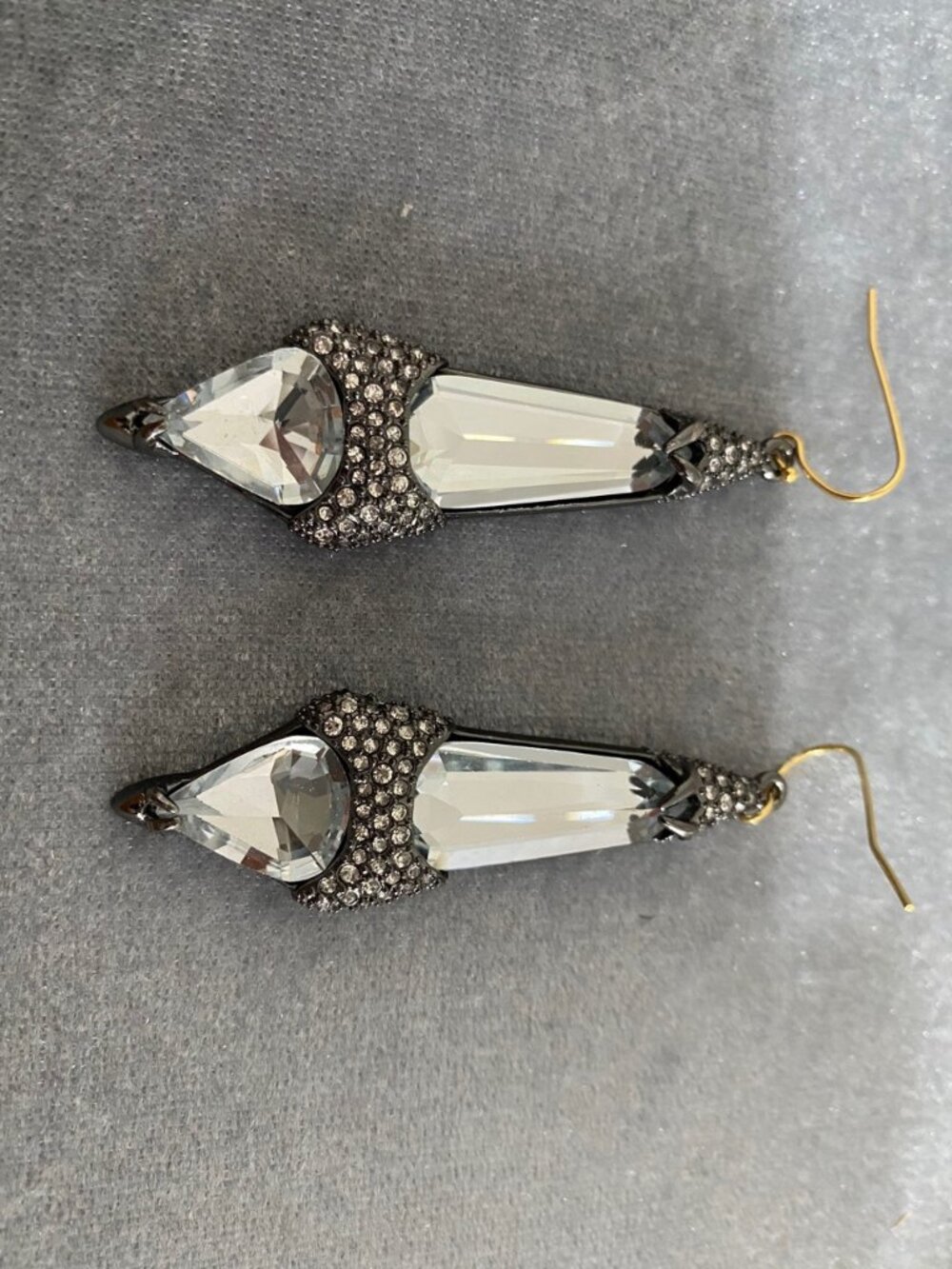 Alexis Bittar Large Gemstone Drop Earrings